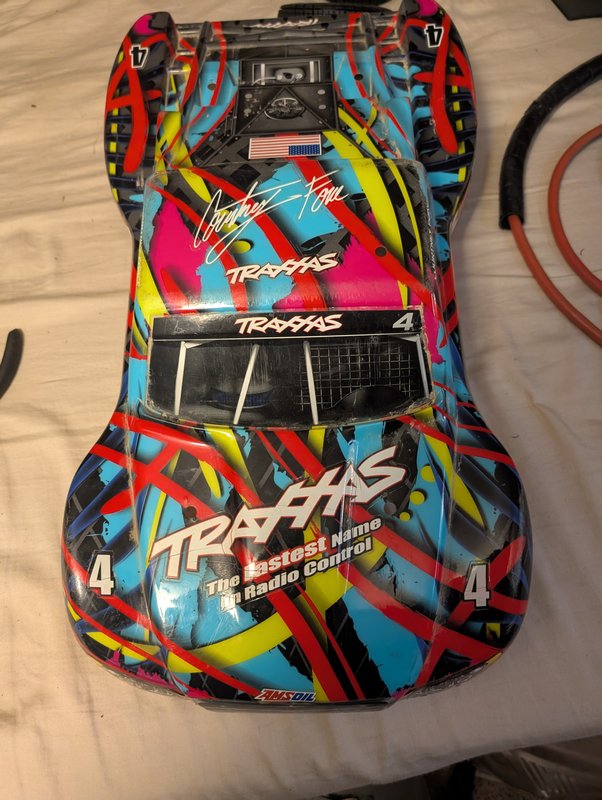 Traxxas slash Body with speakers